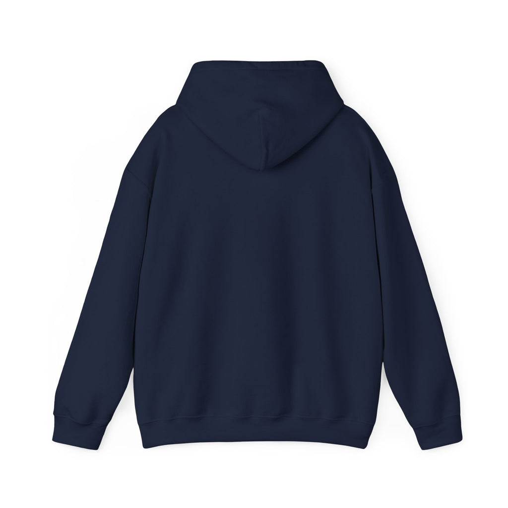 Retro-Futurist Chrome Liquid Logo Hoodie - Y2K Aesthetic