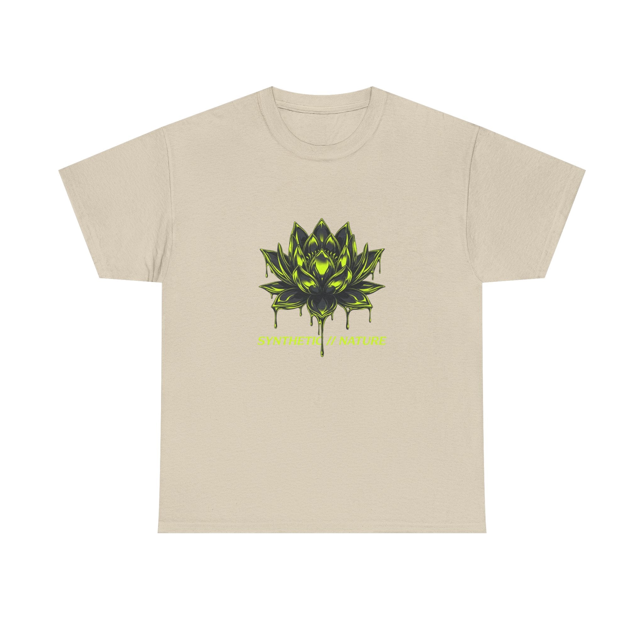 Chrome Lotus Technical Tee - Retro-Futurism Y2K Graphic Shirt