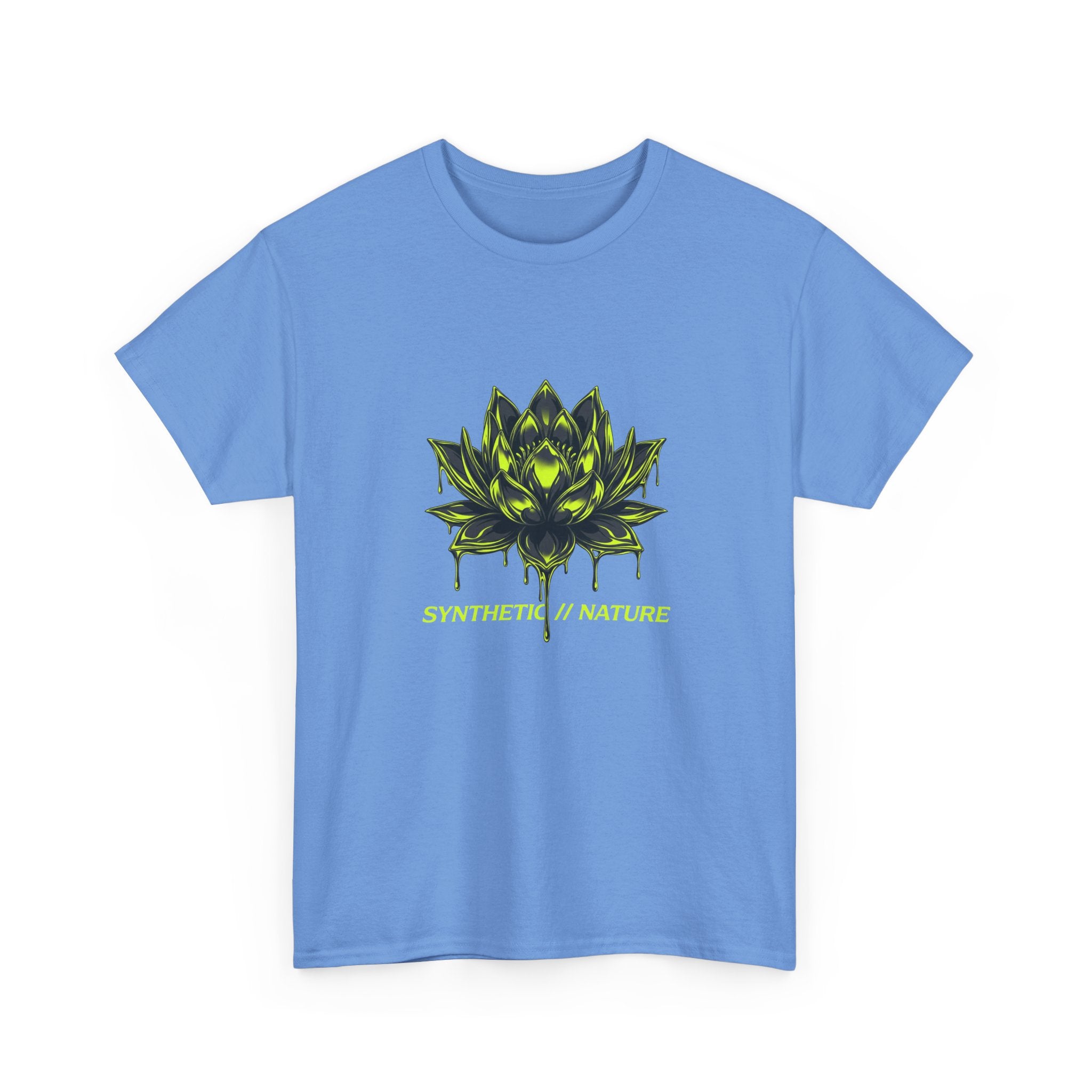 Chrome Lotus Technical Tee - Retro-Futurism Y2K Graphic Shirt
