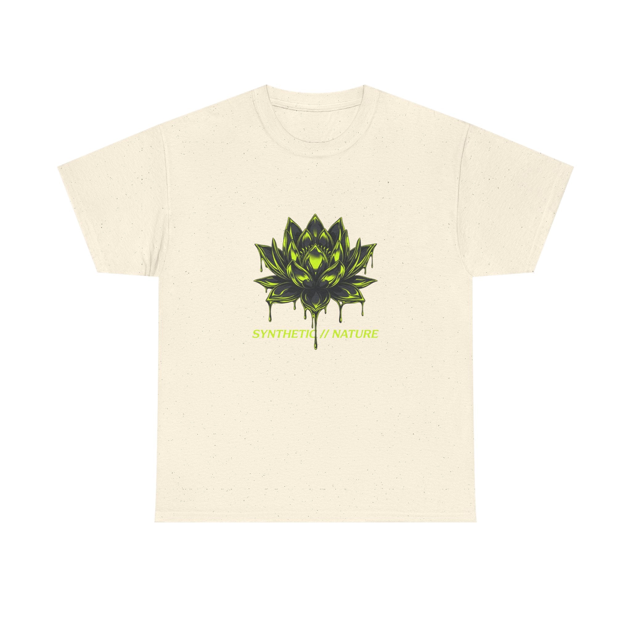 Chrome Lotus Technical Tee - Retro-Futurism Y2K Graphic Shirt