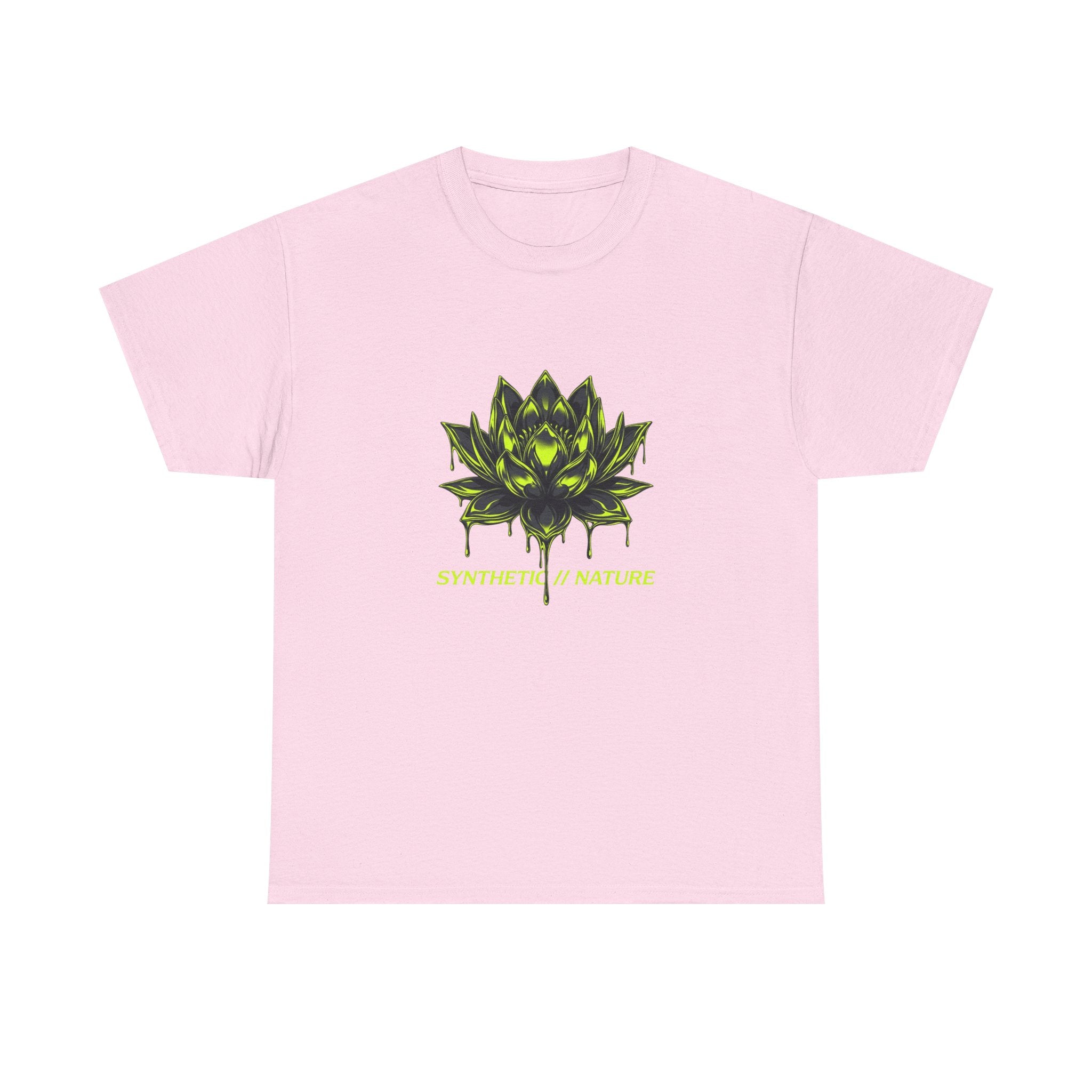 Chrome Lotus Technical Tee - Retro-Futurism Y2K Graphic Shirt
