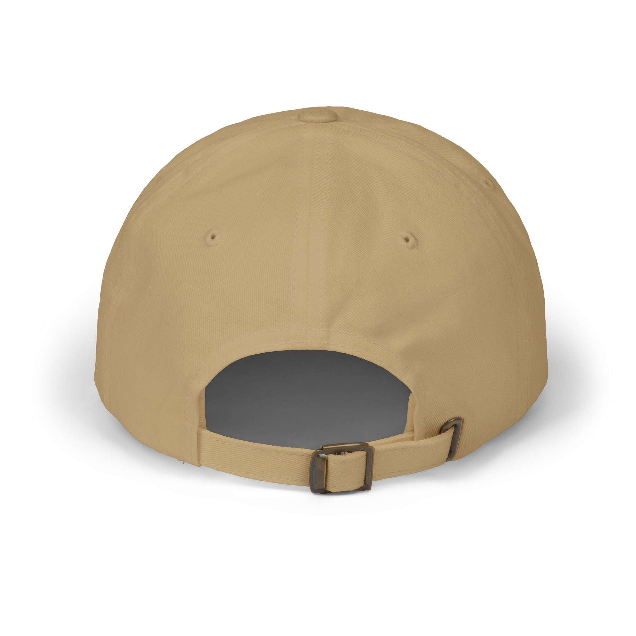 Embroidered Pixel Lotus Dad Hat | Minimalist Y2K Tech Cap