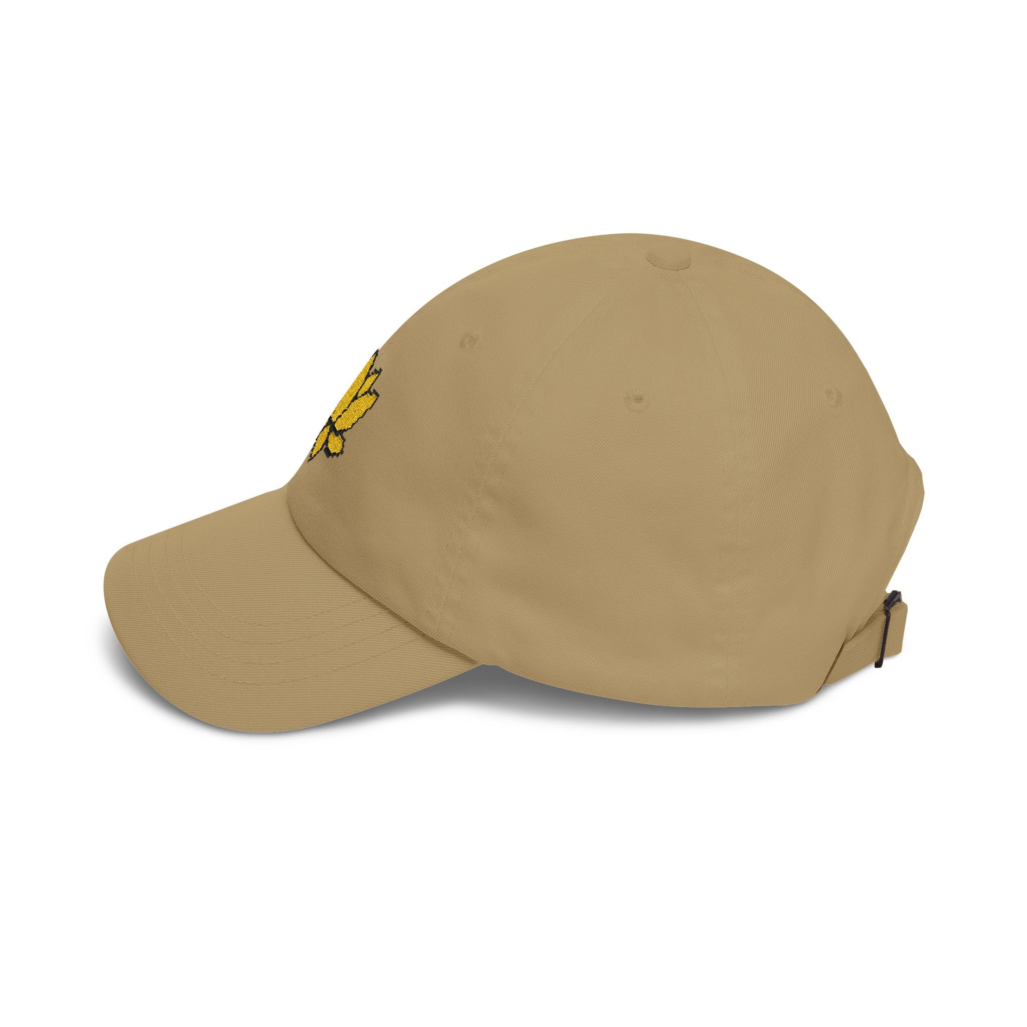 Embroidered Pixel Lotus Dad Hat | Minimalist Y2K Tech Cap