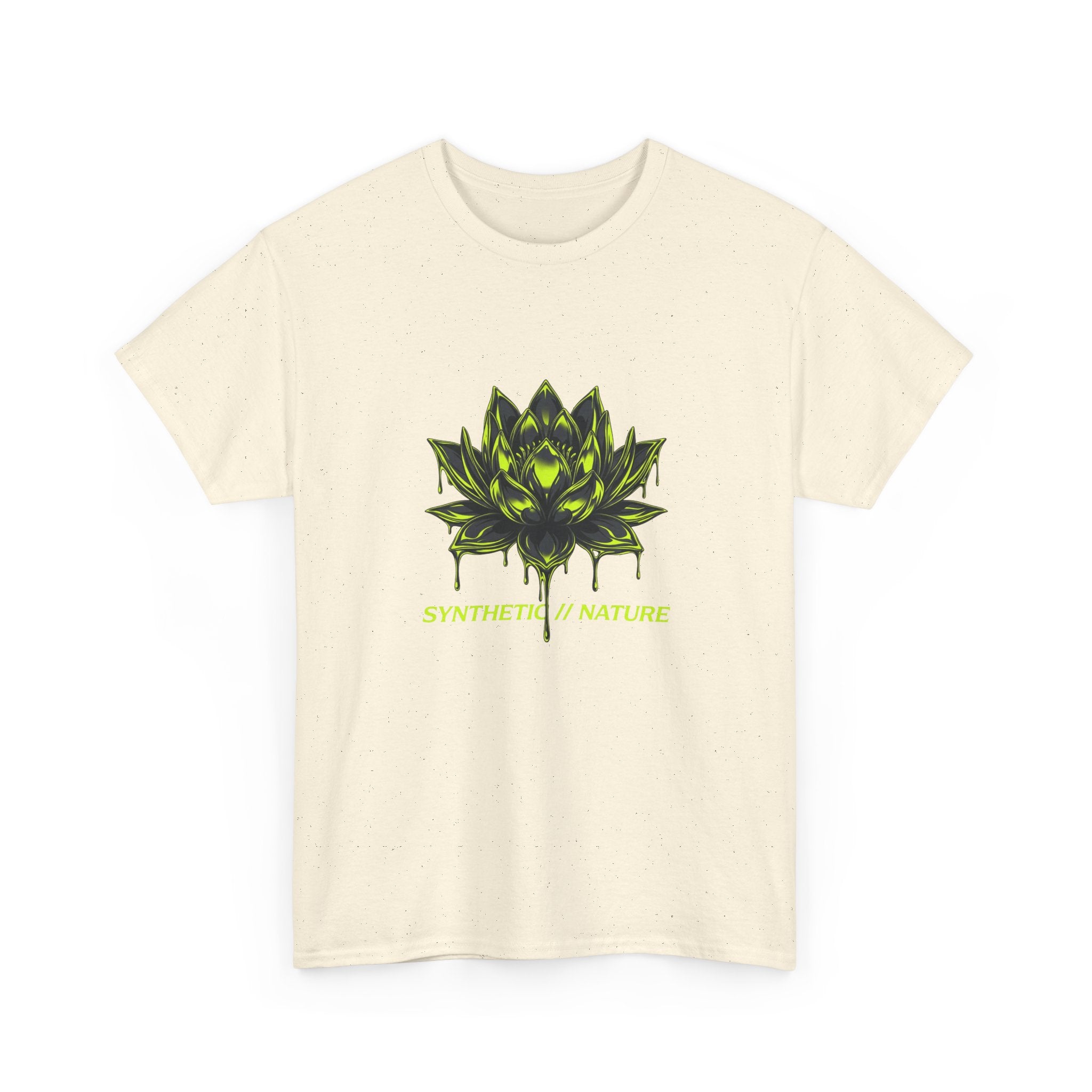 Chrome Lotus Technical Tee - Retro-Futurism Y2K Graphic Shirt