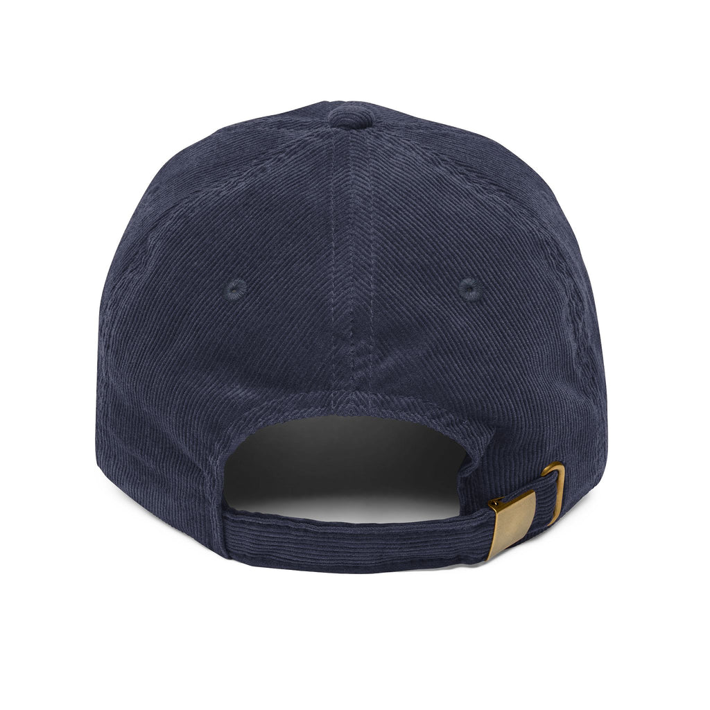 Floppy Disk Corduroy Hat Retro Tech Embroidered Cap