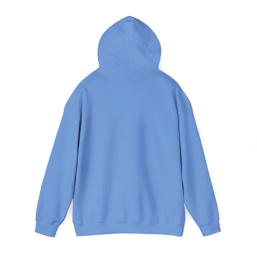 Retro-Futurist Chrome Liquid Logo Hoodie - Y2K Aesthetic