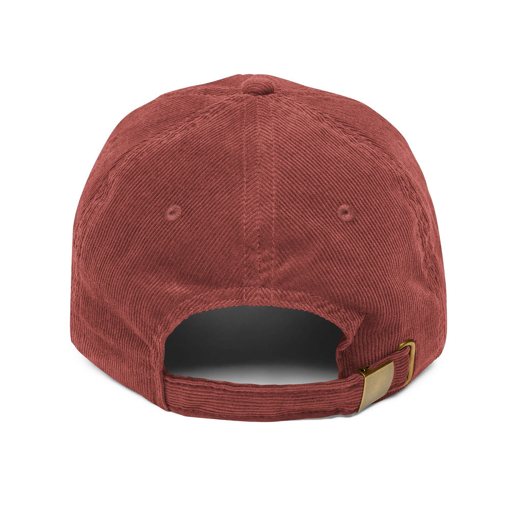 Floppy Disk Corduroy Hat Retro Tech Embroidered Cap