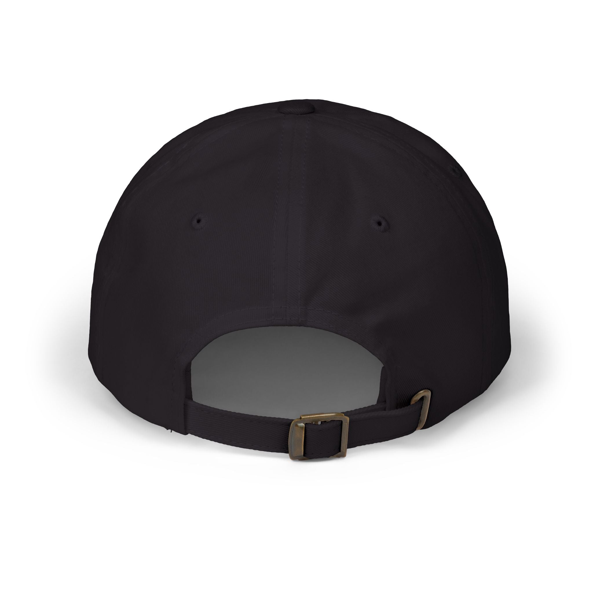 Embroidered Dad Hat - Low Poly Lotus Cyberpunk Aesthetic