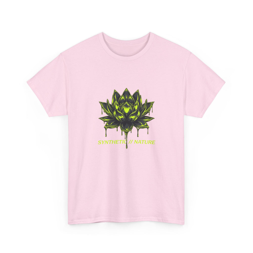 Chrome Lotus Technical Tee - Retro-Futurism Y2K Graphic Shirt