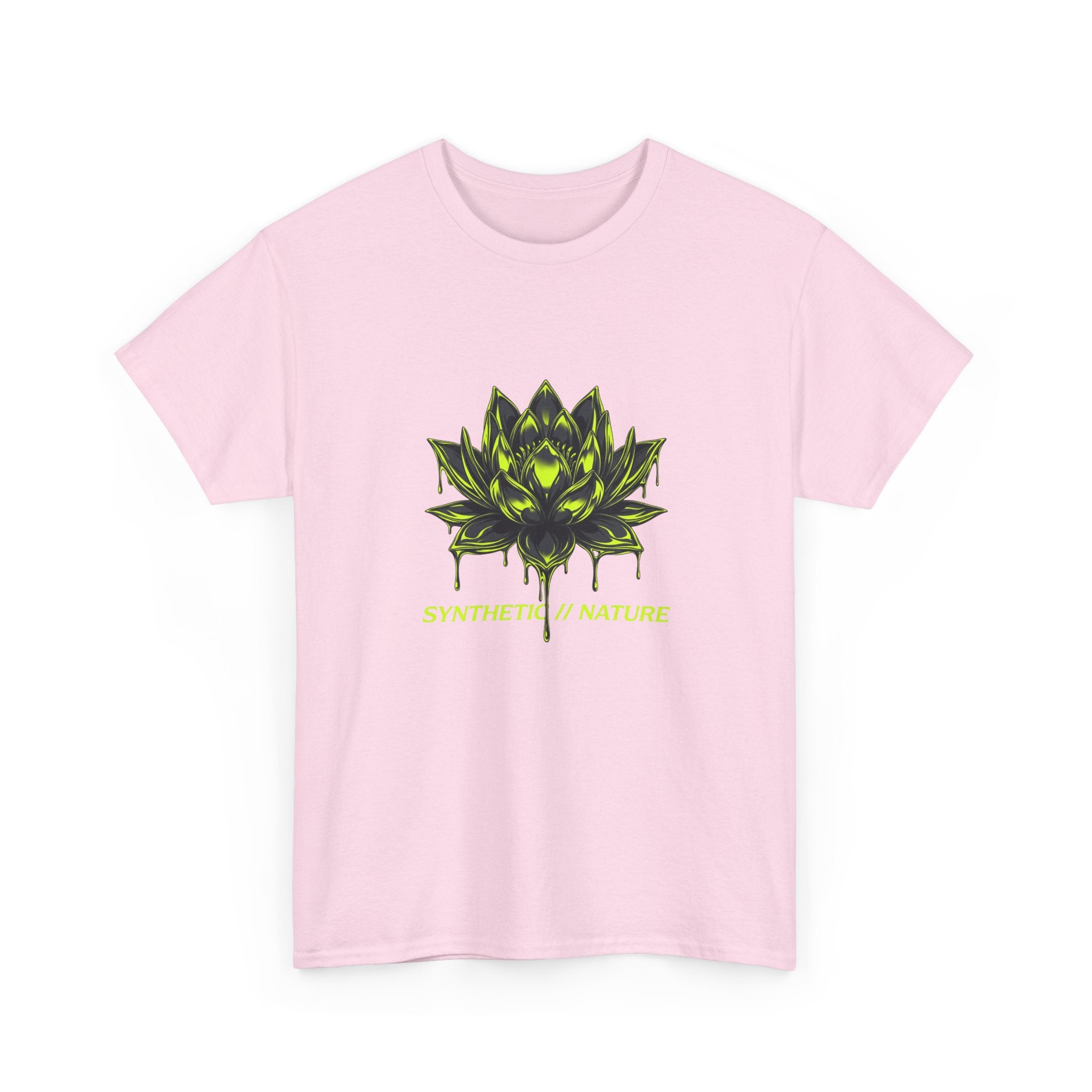 Chrome Lotus Technical Tee - Retro-Futurism Y2K Graphic Shirt