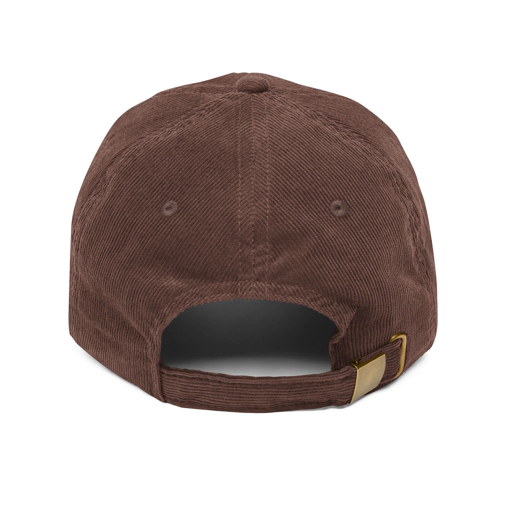 Floppy Disk Corduroy Hat Retro Tech Embroidered Cap