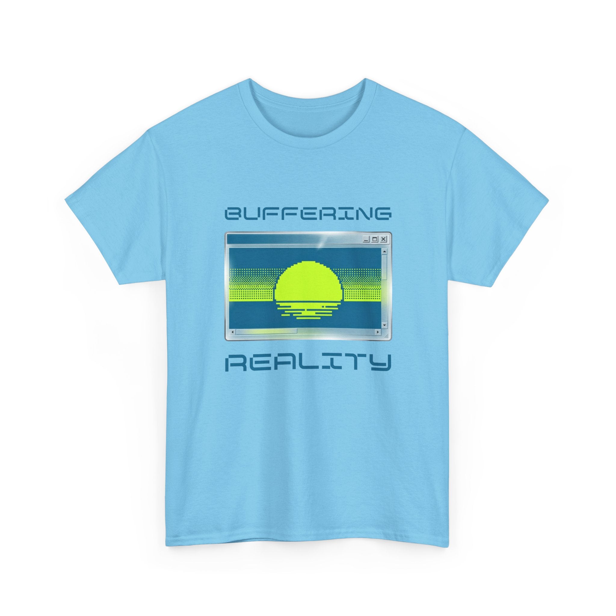 Unisex Staple T-Shirt | OS Glitch Mindset Vaporwave Tee