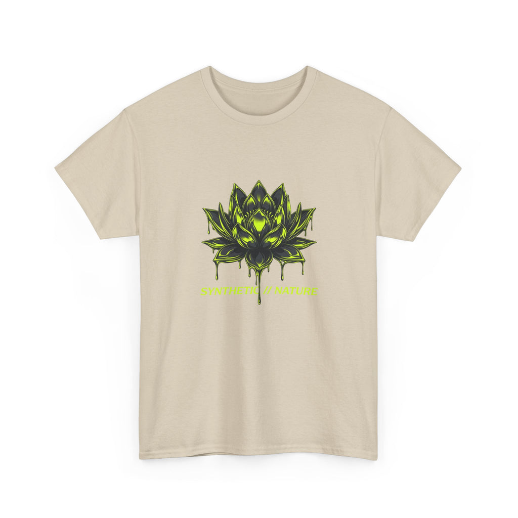 Chrome Lotus Technical Tee - Retro-Futurism Y2K Graphic Shirt