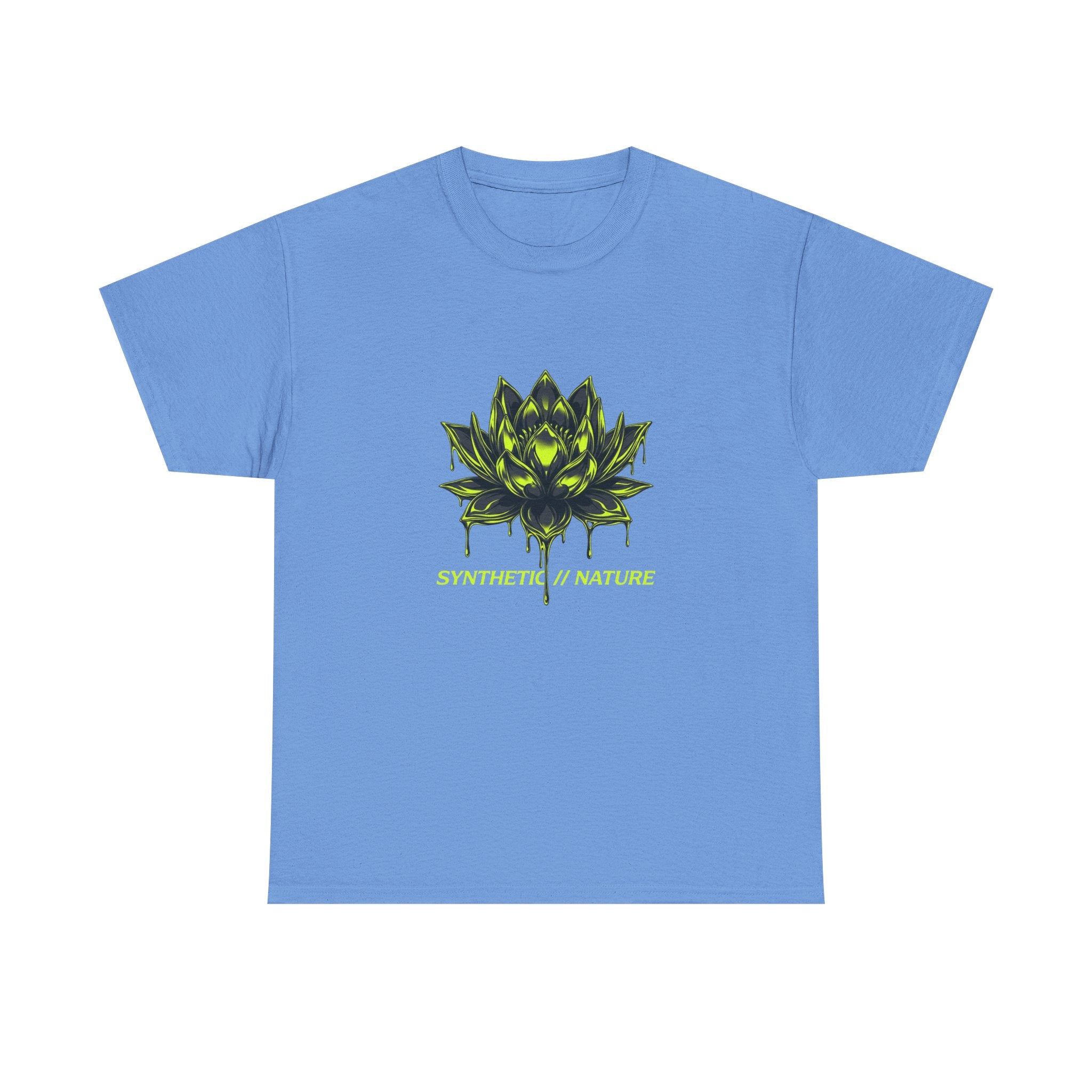 Chrome Lotus Technical Tee - Retro-Futurism Y2K Graphic Shirt