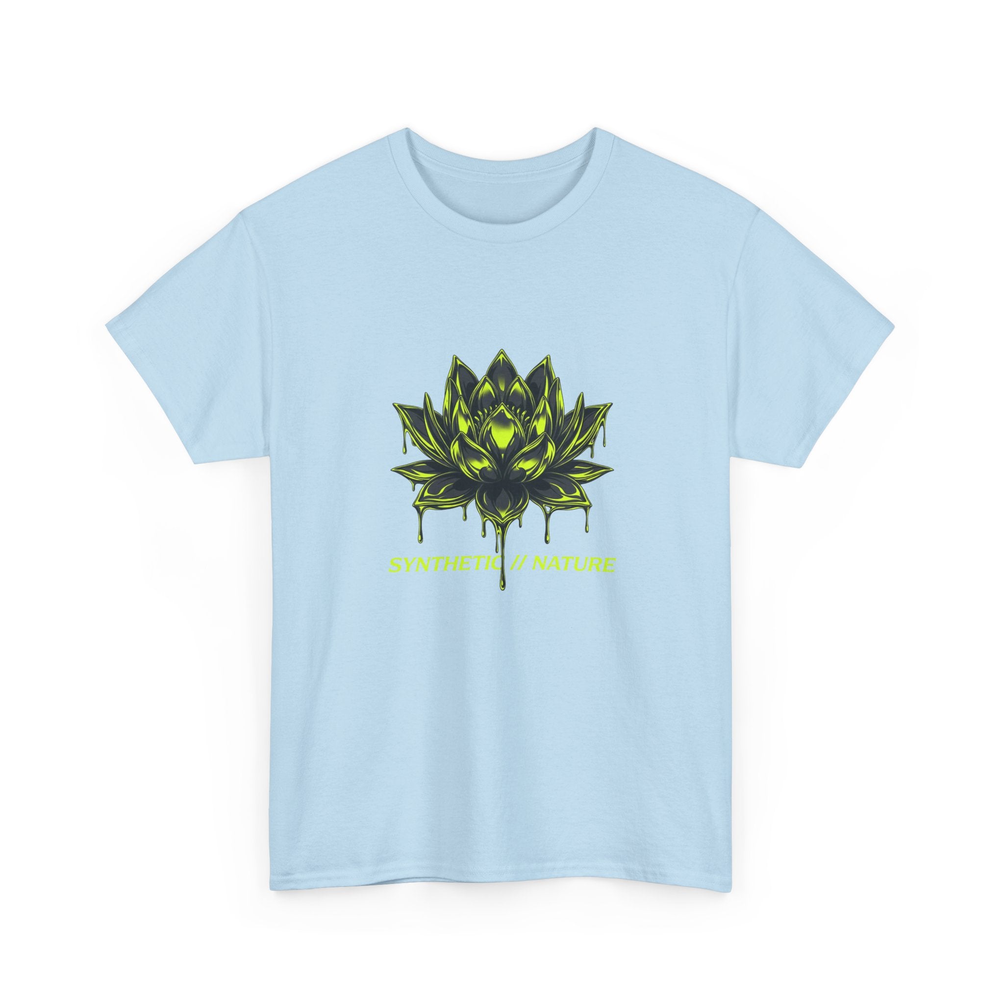 Chrome Lotus Technical Tee - Retro-Futurism Y2K Graphic Shirt