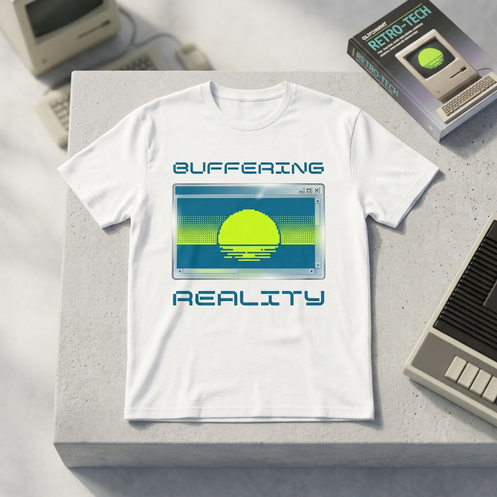 Unisex Staple T-Shirt | OS Glitch Mindset Vaporwave Tee
