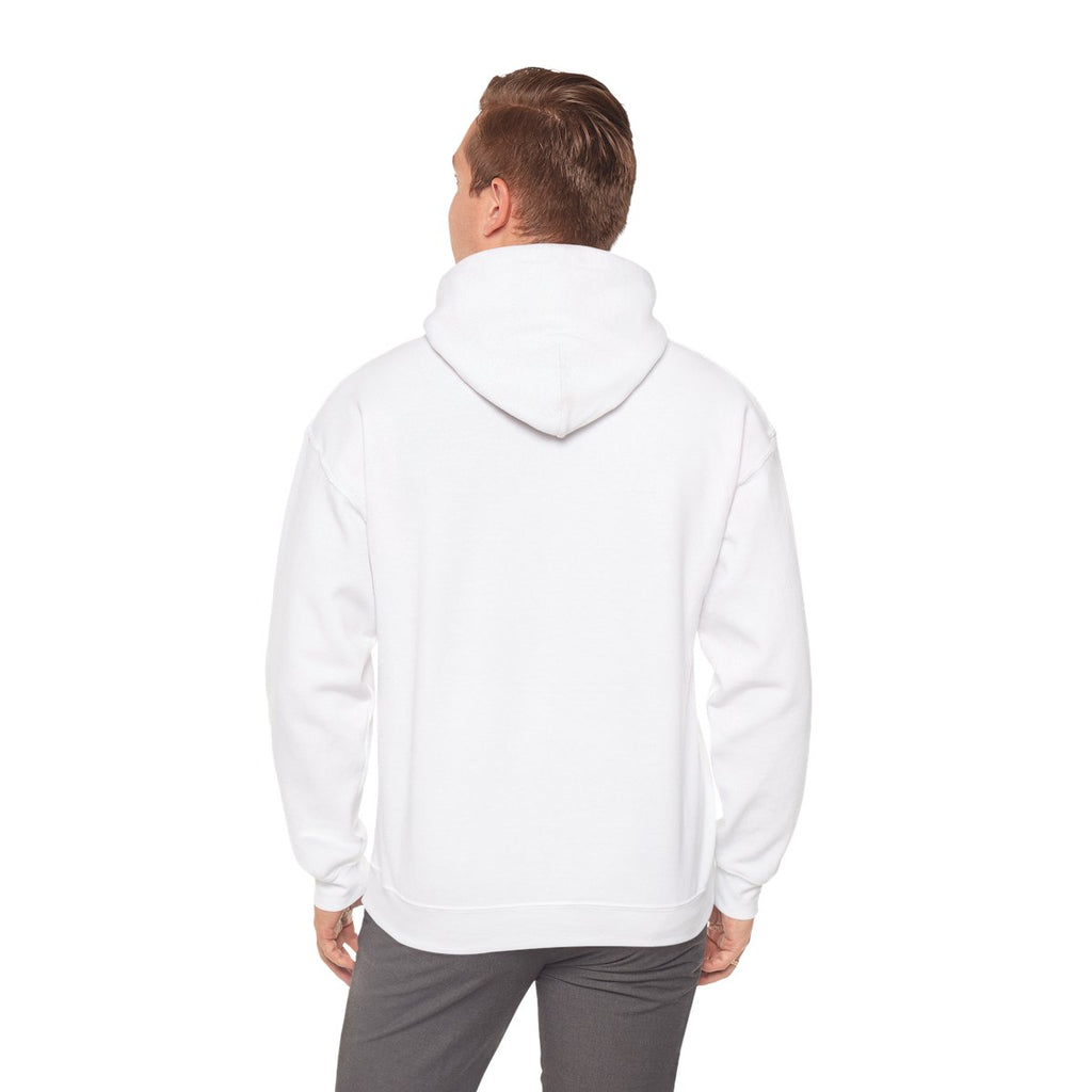 Retro-Futurist Chrome Liquid Logo Hoodie - Y2K Aesthetic