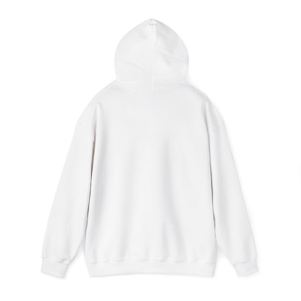 Retro-Futurist Chrome Liquid Logo Hoodie - Y2K Aesthetic