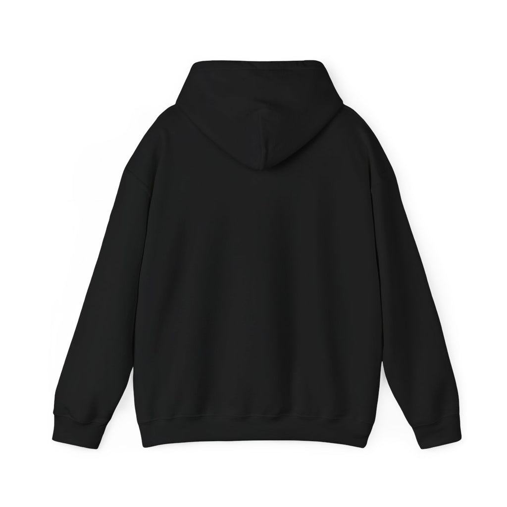 Retro-Futurist Chrome Liquid Logo Hoodie - Y2K Aesthetic