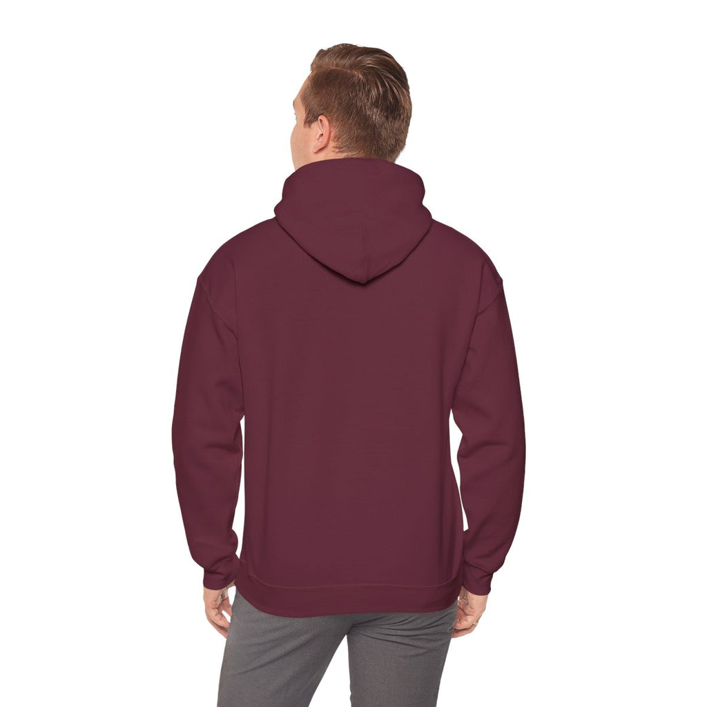 Retro-Futurist Chrome Liquid Logo Hoodie - Y2K Aesthetic