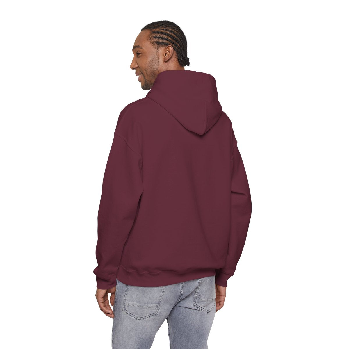 Retro-Futurist Chrome Liquid Logo Hoodie - Y2K Aesthetic